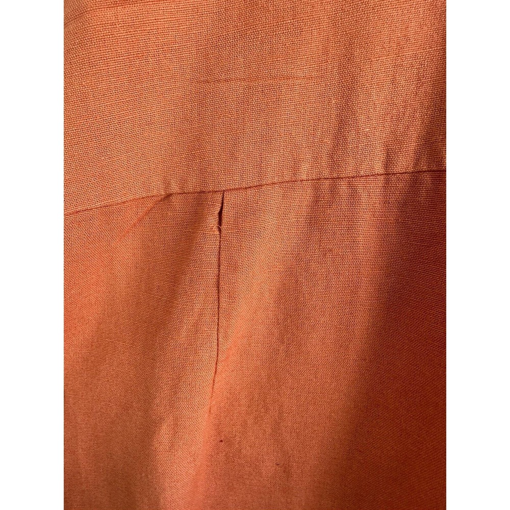 Asos Design Linen Blend Button Through Midi Sundr… - image 6